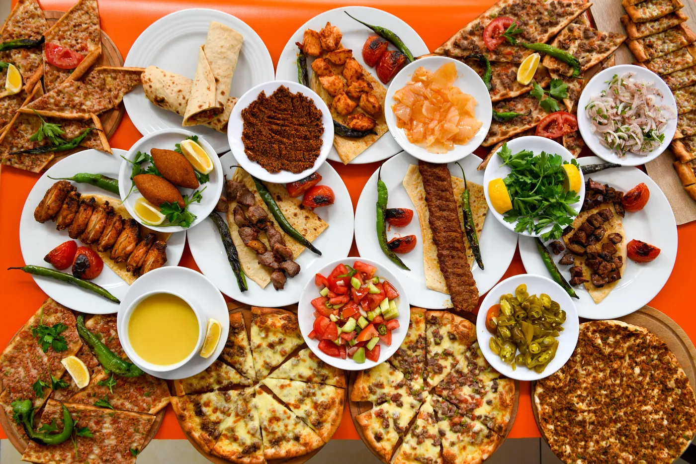The table of Antakya, Adana and Gaziantep