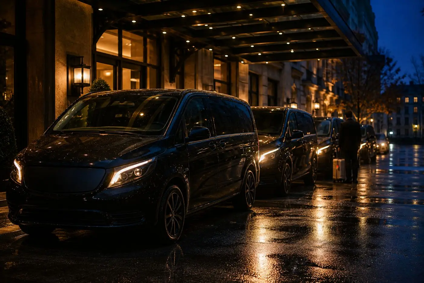 Group arrivals & executive fleet