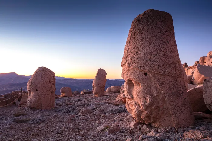 Mount Nemrut, sunrise or sunset