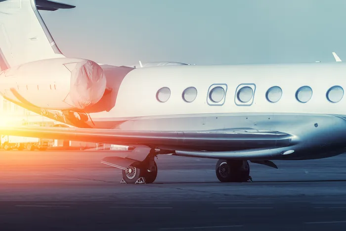 Private jet journey across Türkiye