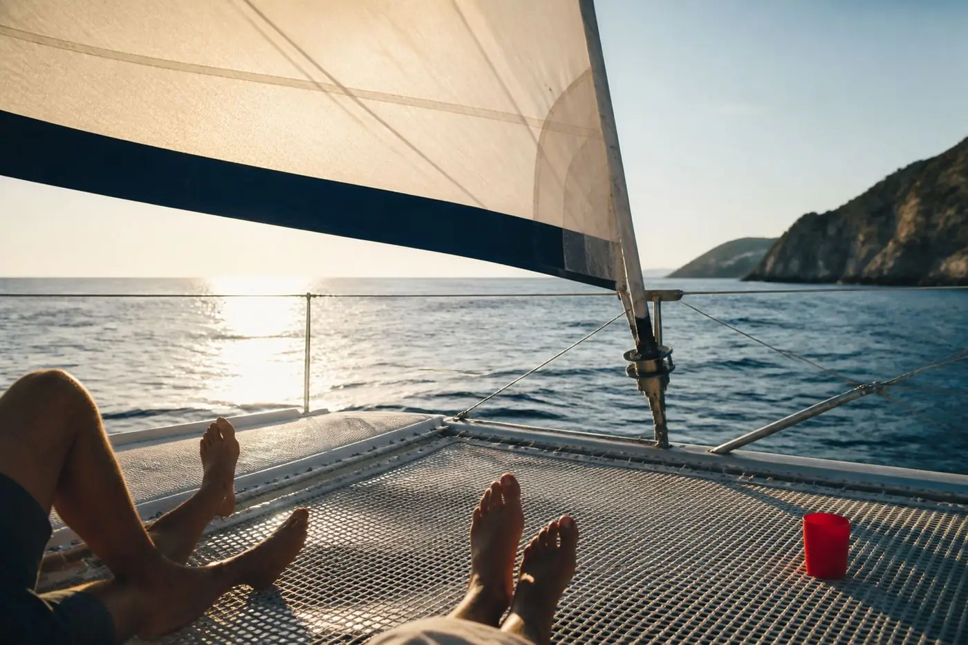 Private boat day with swim stops